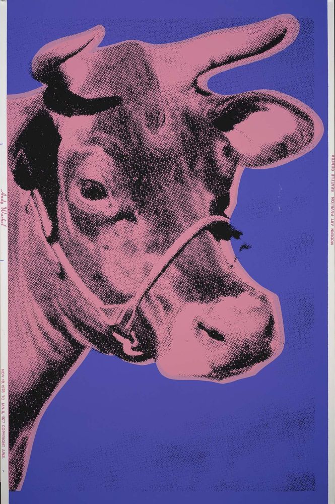 Siebdruck Warhol - Cow (FS II.12A)