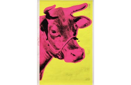 Siebdruck Warhol - Cow II.11