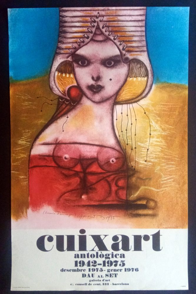 Plakat Cuixart - Cuixart Antológica 1942 - 1975 Dau al Set