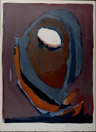 Lithographie Van Velde - Cyclope, 1973 - Hand-signed