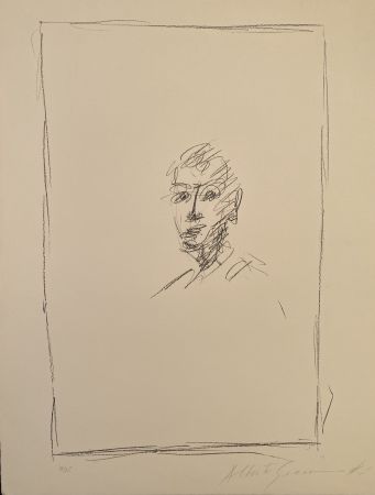 Lithographie Giacometti - Dans Le Miroir