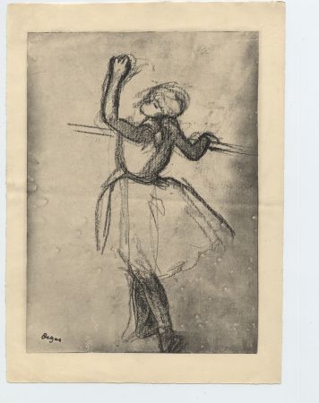 Radierung Und Aquatinta Degas - Danseuse (étude, vers 1878)