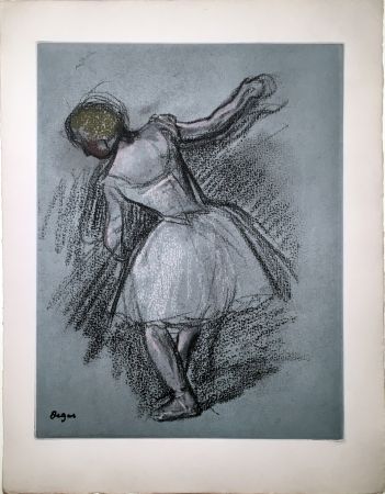 Radierung Und Aquatinta Degas - Danseuse (étude, vers 1890)
