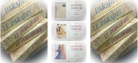 Illustriertes Buch Dali - Dante : LA DIVINE COMÉDIE. 12 volumes. 200 planches couleurs (avec suite et décompositions des planches - 1959-1963)