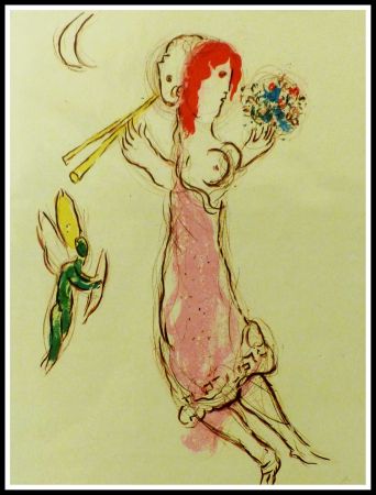 Lithographie Chagall - DAPHNIS & CHLOE