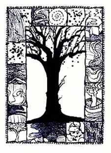 Lithographie Alechinsky - D'arbre et d'encre