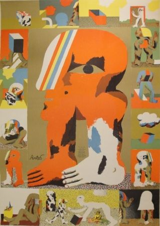 Lithographie Antes - Das graphische Werk 1959 bis 1967