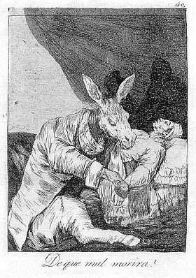 Radierung Und Aquatinta Goya - De que mal morirà?