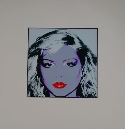 Siebdruck Warhol - Debbie Harry