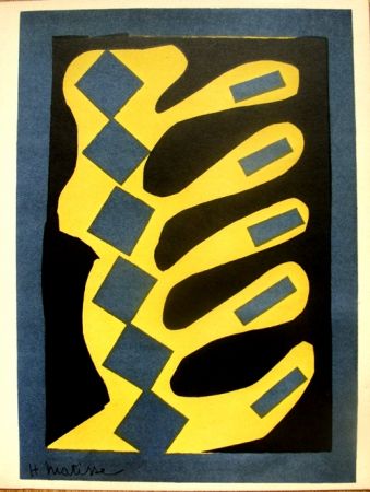 Lithographie Matisse - Decoupages pour le XXe  Siecle