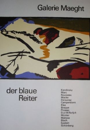 Plakat Kandinsky - Der Blaue Reiter