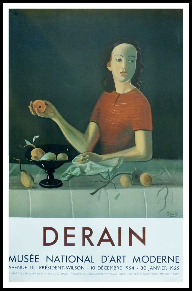 Plakat Derain - DERAIN - EXPOSITION MUSÉE NATIONALE D'ART MORDERNE