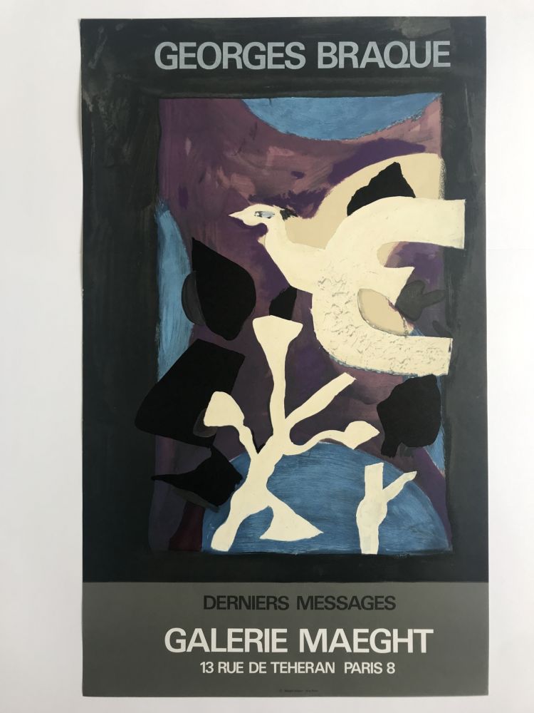 Plakat Braque - Derniers Messages / Galerie Maeght