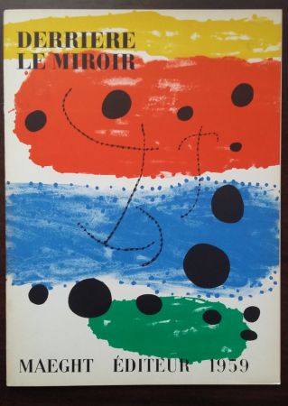Illustriertes Buch Miró - DERRIÈRE LE MIROIR N°117