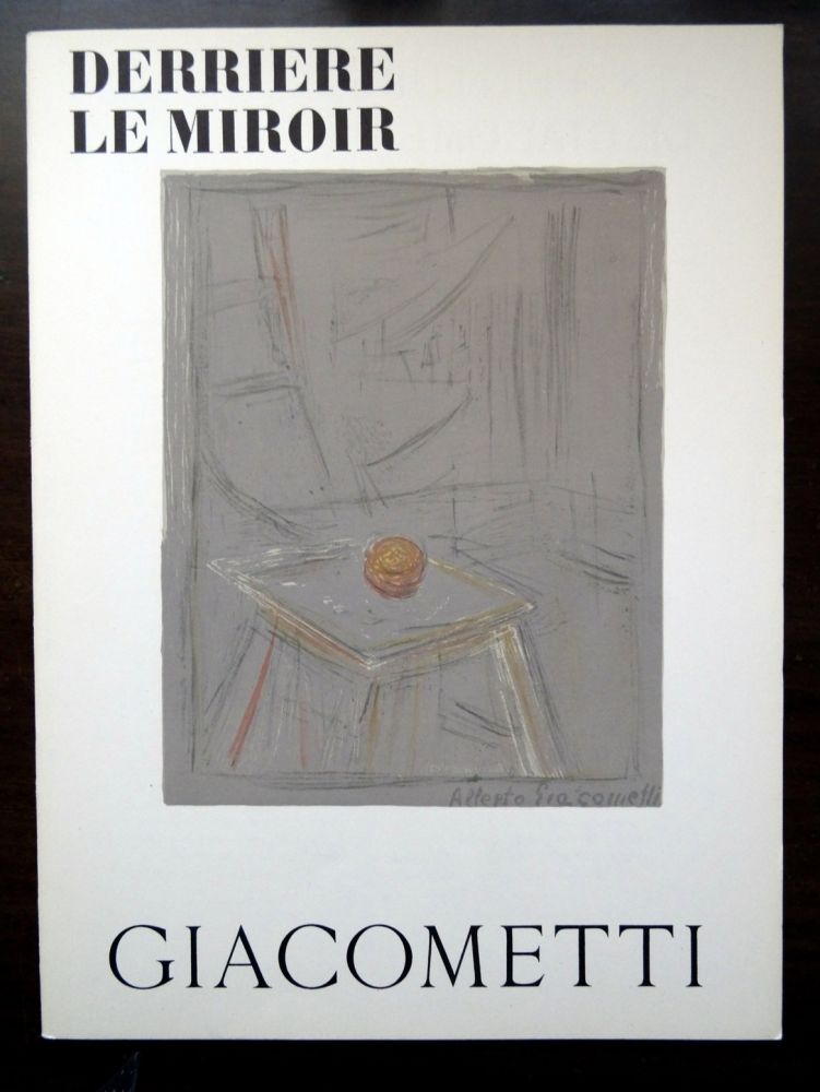 Illustriertes Buch Giacometti - DERRIÈRE LE MIROIR N°65