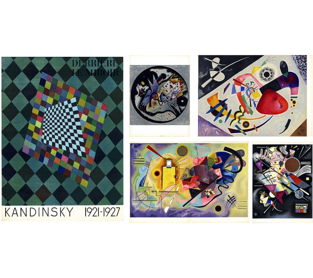 Illustriertes Buch Kandinsky - DERRIÈRE LE MIROIR N° 118. KANDINSKY 1921-1927 (1960).
