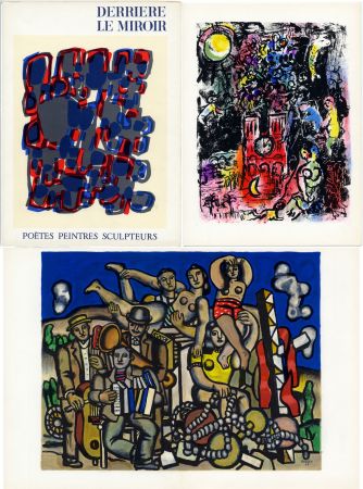 Illustriertes Buch Chagall - DERRIÈRE LE MIROIR N° 119. POÈTES, PEINTRES, SCULPTEURS; 1960) (CHAGALL - MIRO - BRAQUE - CHILLIDA - TAL-COAT, etc)