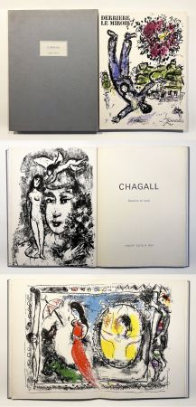 Illustriertes Buch Chagall - DERRIÈRE LE MIROIR N° 147. CHAGALL. DE LUXE SUR ARCHES. 3 lithographies (1964)