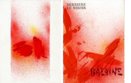Illustriertes Buch Bazaine - DERRIÈRE LE MIROIR N° 215. BAZAINE. Octobre 1975 (7 lithographies originales).