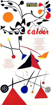 Illustriertes Buch Calder - DERRIÈRE LE MIROIR N° 69-70. CALDER. Octobre-novembre 1954.