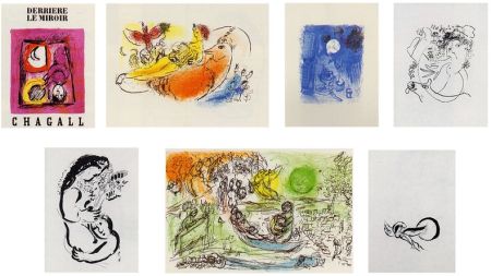 Illustriertes Buch Chagall - DERRIÈRE LE MIROIR N° 99-100. MARC CHAGALL (1957) 