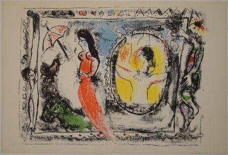 Illustriertes Buch Chagall - DERRIÈRE LE MIROIR, No 147
