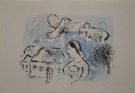 Illustriertes Buch Chagall - DERRIÈRE LE MIROIR, No 225