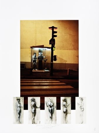 Digitale Druckgrafik Pignon-Ernest - Derrière la vitre 8