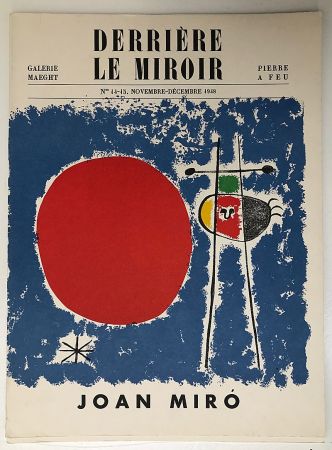 Illustriertes Buch Miró - Derrière le Miroir 14-15, Novembre 1948