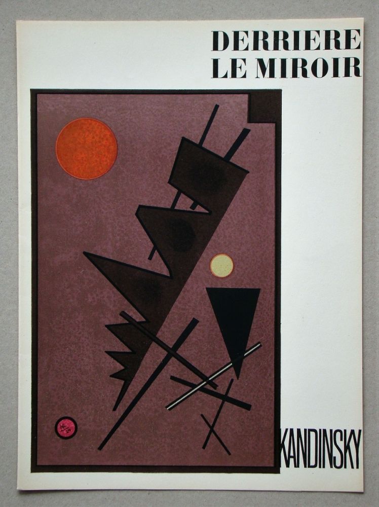 Illustriertes Buch Kandinsky - Derrière le Miroir n°60-61 Kandinsky 1953