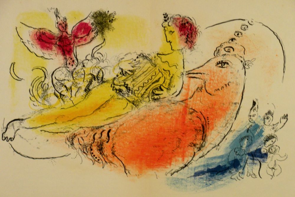 Illustriertes Buch Chagall - Derrière le Miroir n.99/100