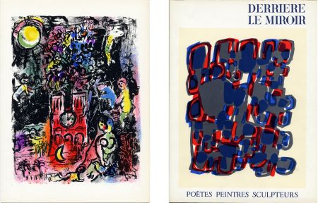 Illustriertes Buch Chagall - Derrière le Miroir n° 119. POÈTES, PEINTRES, SCULPTEURS; 1960) CHAGALL - MIRO - BRAQUE - CHILLIDA - TAL-COAT, etc