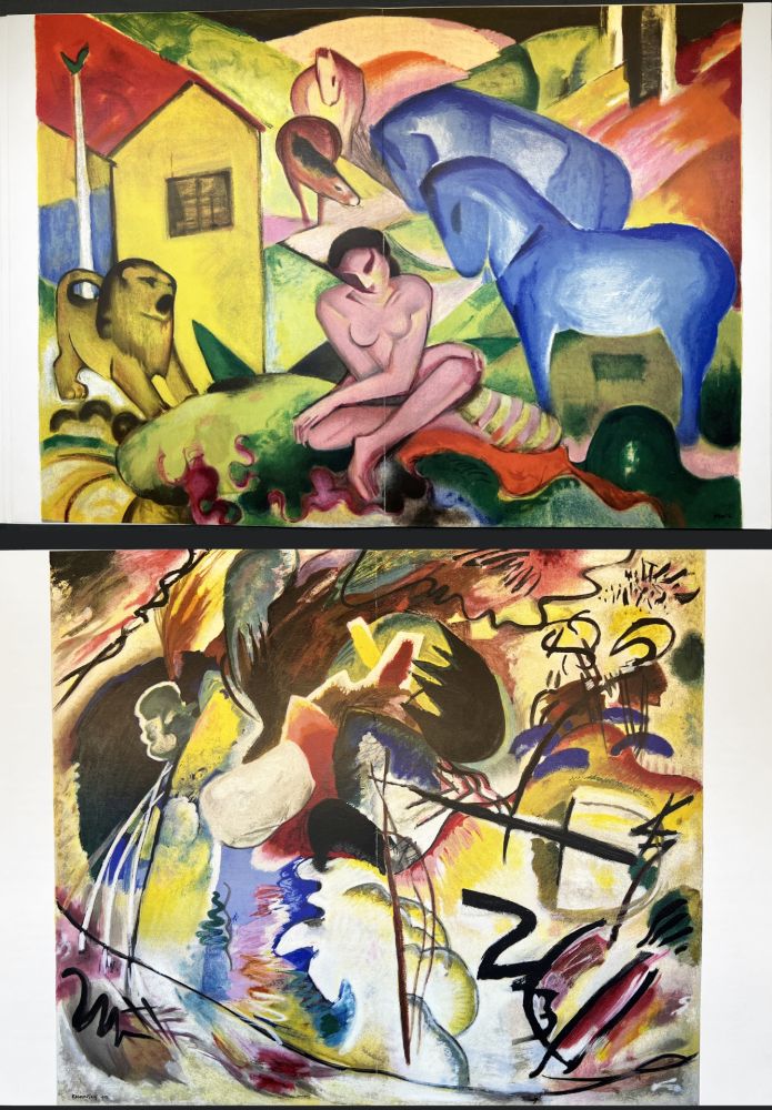 Illustriertes Buch Kandinsky - Derrière le Miroir n° 133-134. DER BLAUE REITER (1962).