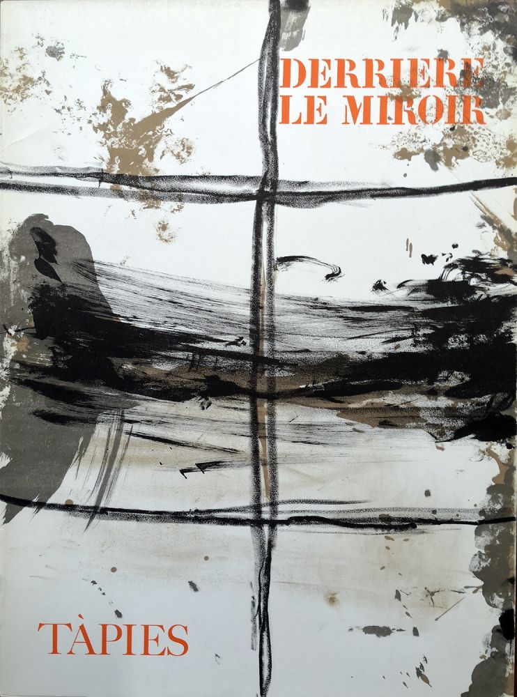 Illustriertes Buch Tàpies - Derrière le Miroir n. 168. Novembre 1967.