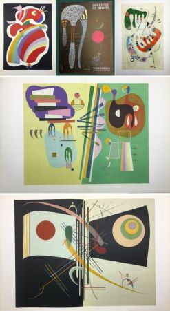 Illustriertes Buch Kandinsky - Derrière le Miroir n° 179 : KANDINSKY, Période Parisienne (1934-1944) avec 5 lithographies en couleurs.