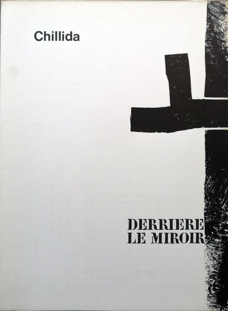 Illustriertes Buch Chillida - Derrière le Miroir n. 183