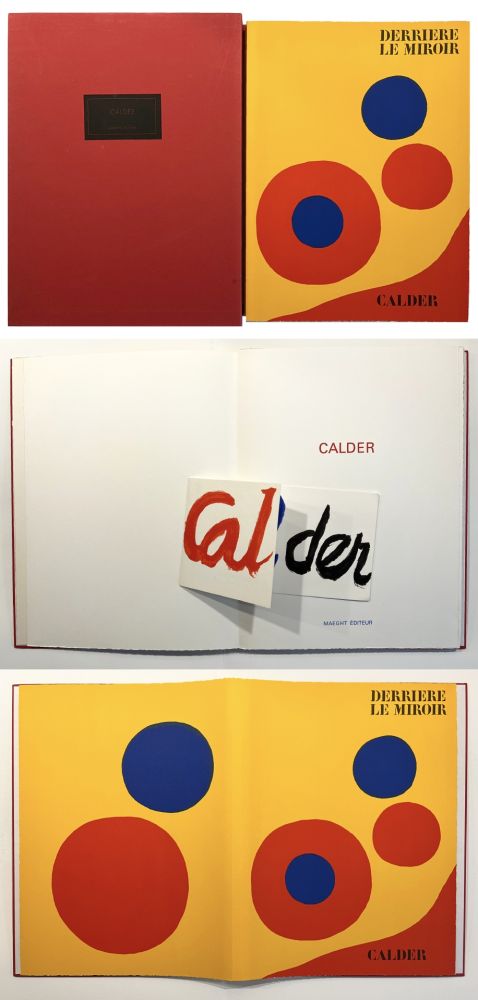 Illustriertes Buch Calder - Derrière Le Miroir n° 201. 