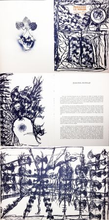 Illustriertes Buch Riopelle - Derrière le Miroir n° 232. 9 LITHOGRAPHIES ORIGINALES (1979).