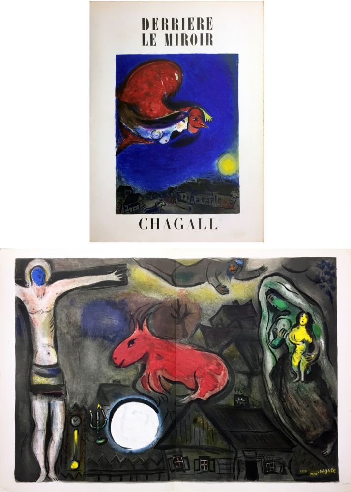 Illustriertes Buch Chagall - Derrière Le Miroir n° 27-28. CHAGALL. Mars-Avril 1950