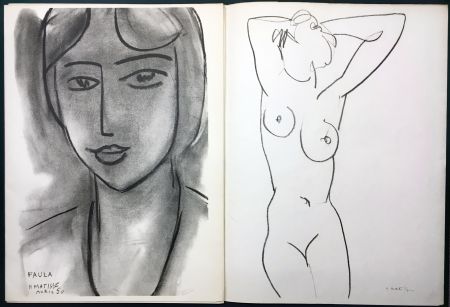 Illustriertes Buch Matisse - Derrière le Miroir n° 46-47. MATISSE. Mai 1952. 1ère Édition.