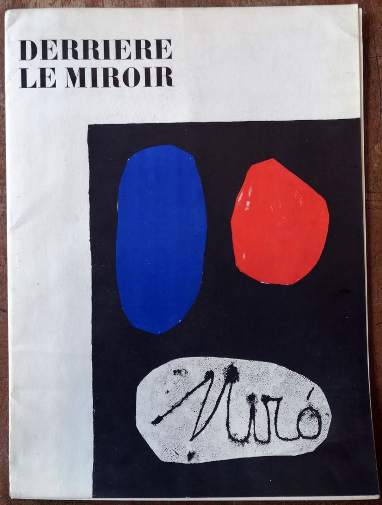 Illustriertes Buch Miró - Derrière le Miroir n. 57, 58, 59 Juin, Juillet, Aout 1953.