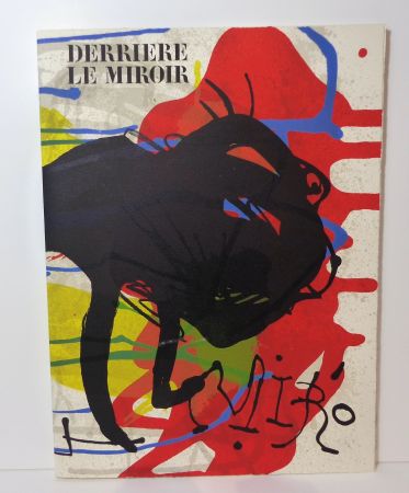 Lithographie Miró -  Derrière le Miroir. « Sobreteixims » N° 203. Signé. 