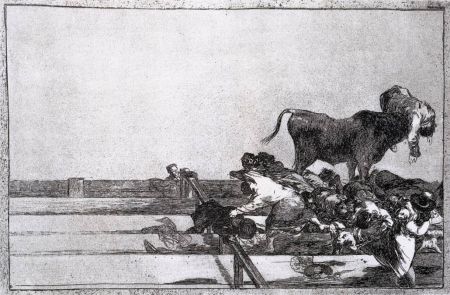 Radierung Goya - Desgracias