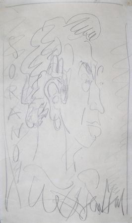 Keine Technische Paul  - Dessin Original / Original Drawing - DANIEL SORANO - Portrait