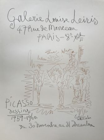 Lithographie Picasso - Dessins 1959-1960