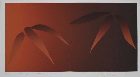 Siebdruck Inoue - Deux bambous