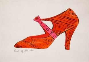 Lithographie Warhol - Dial M for Shoes