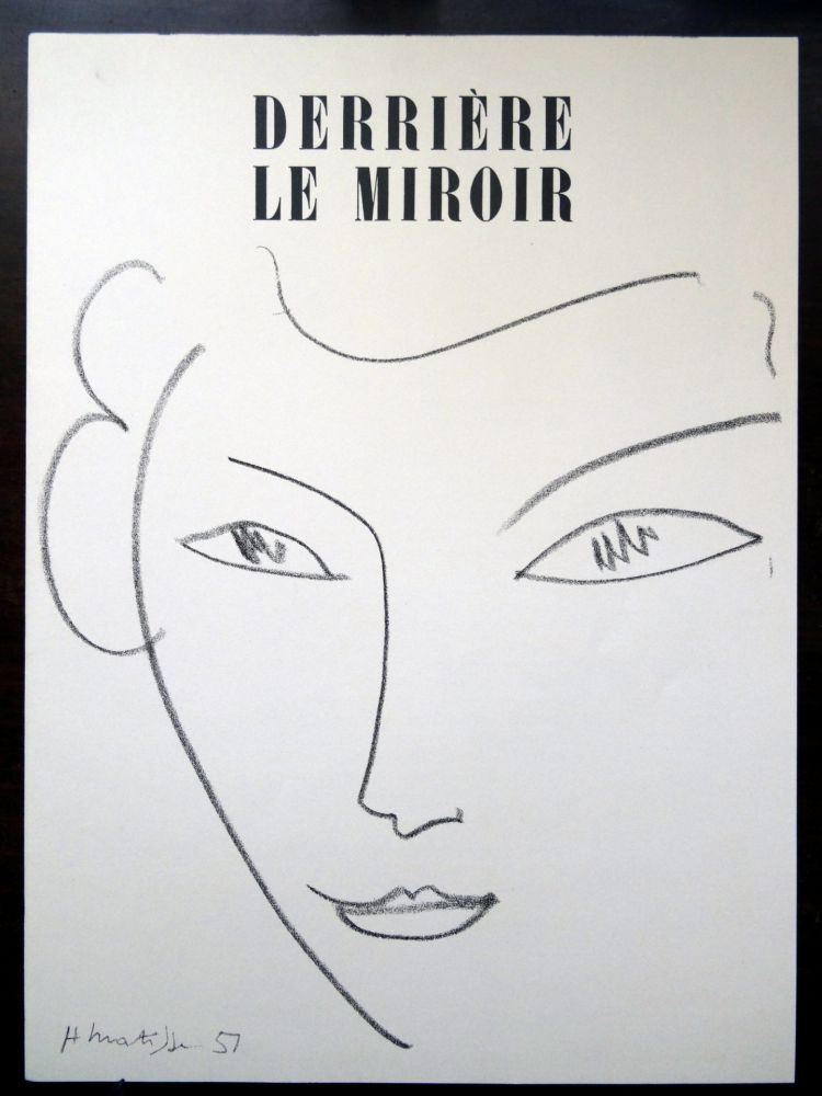 Illustriertes Buch Matisse - DLM - Derrière le miroir nº 46 - 47