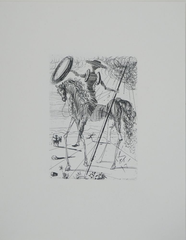 Stich Dali - Don Quichotte et Sancho Panza