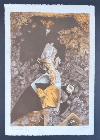 Lithographie Tanning - Dorothea Tanning (1910–2012) - Coloured Lithograph - 1950